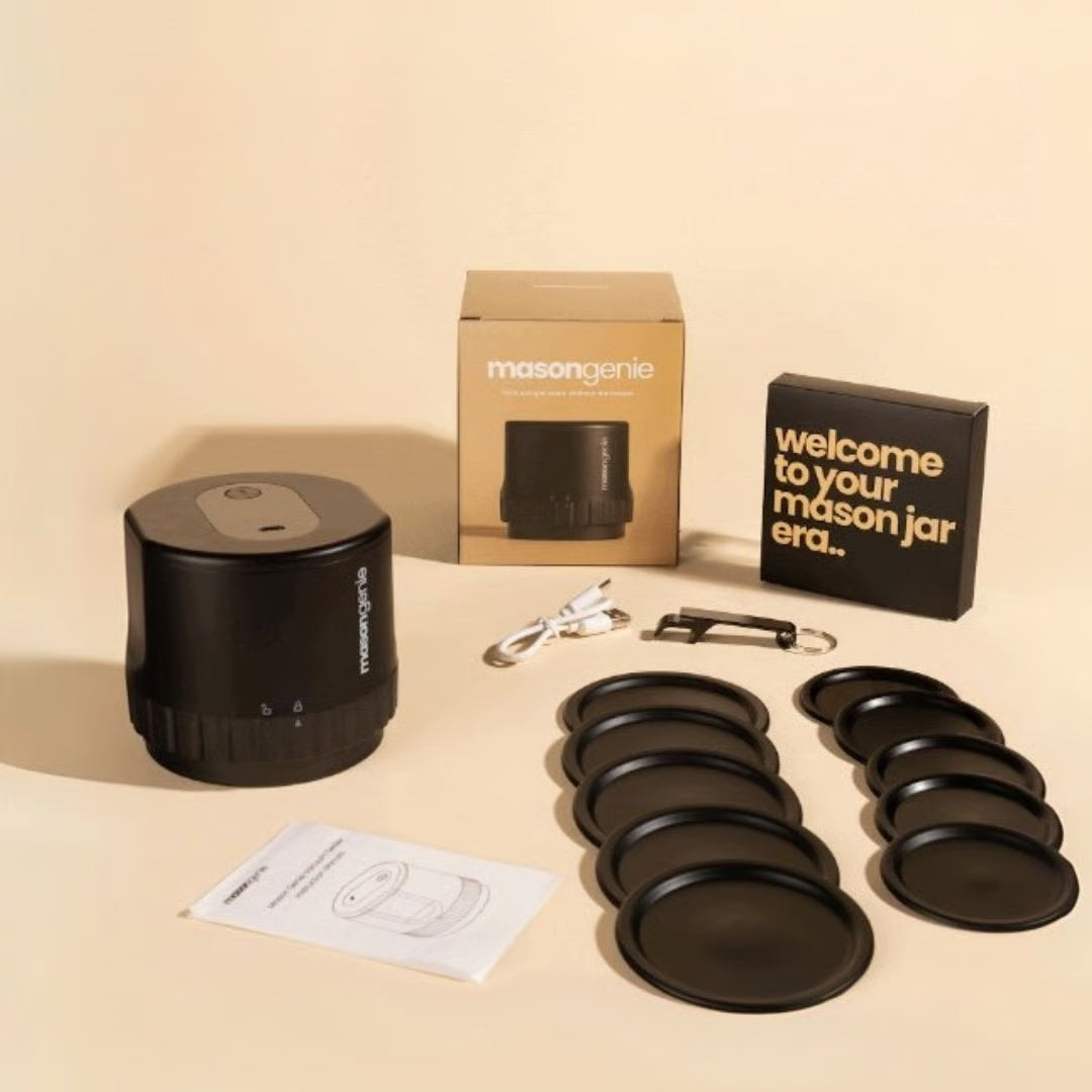 Mason Genie® Vacuum Sealer Kit