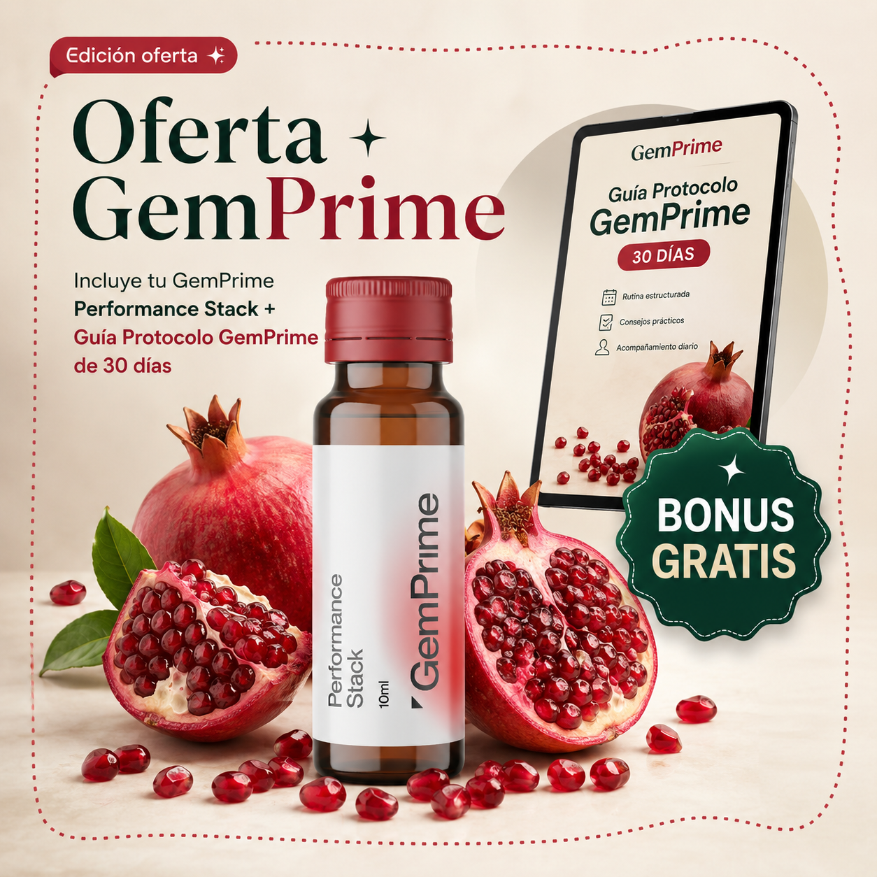 GemPrime Daily Shot Masculino +30