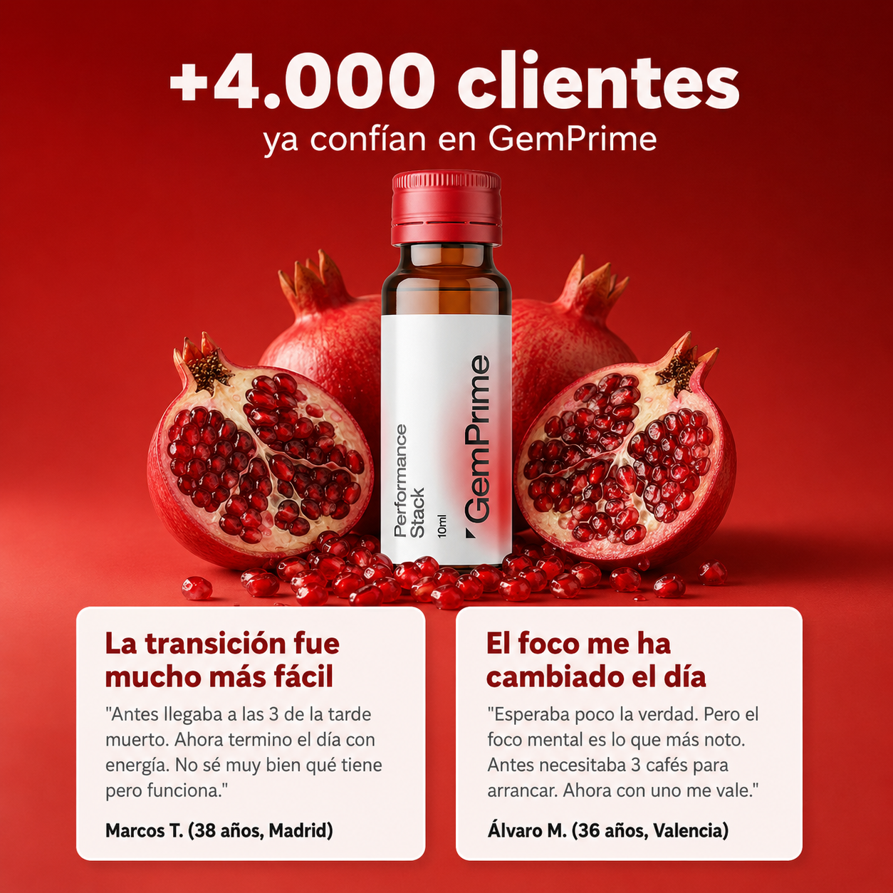 GemPrime Daily Shot Masculino +30