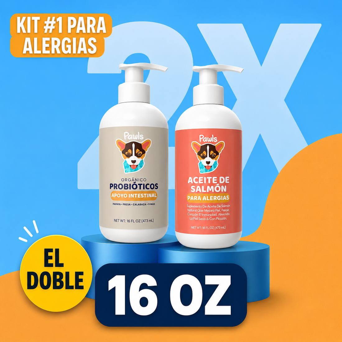 Kit Natural: Para Piel, Pelaje y Digestión de tu Mascota