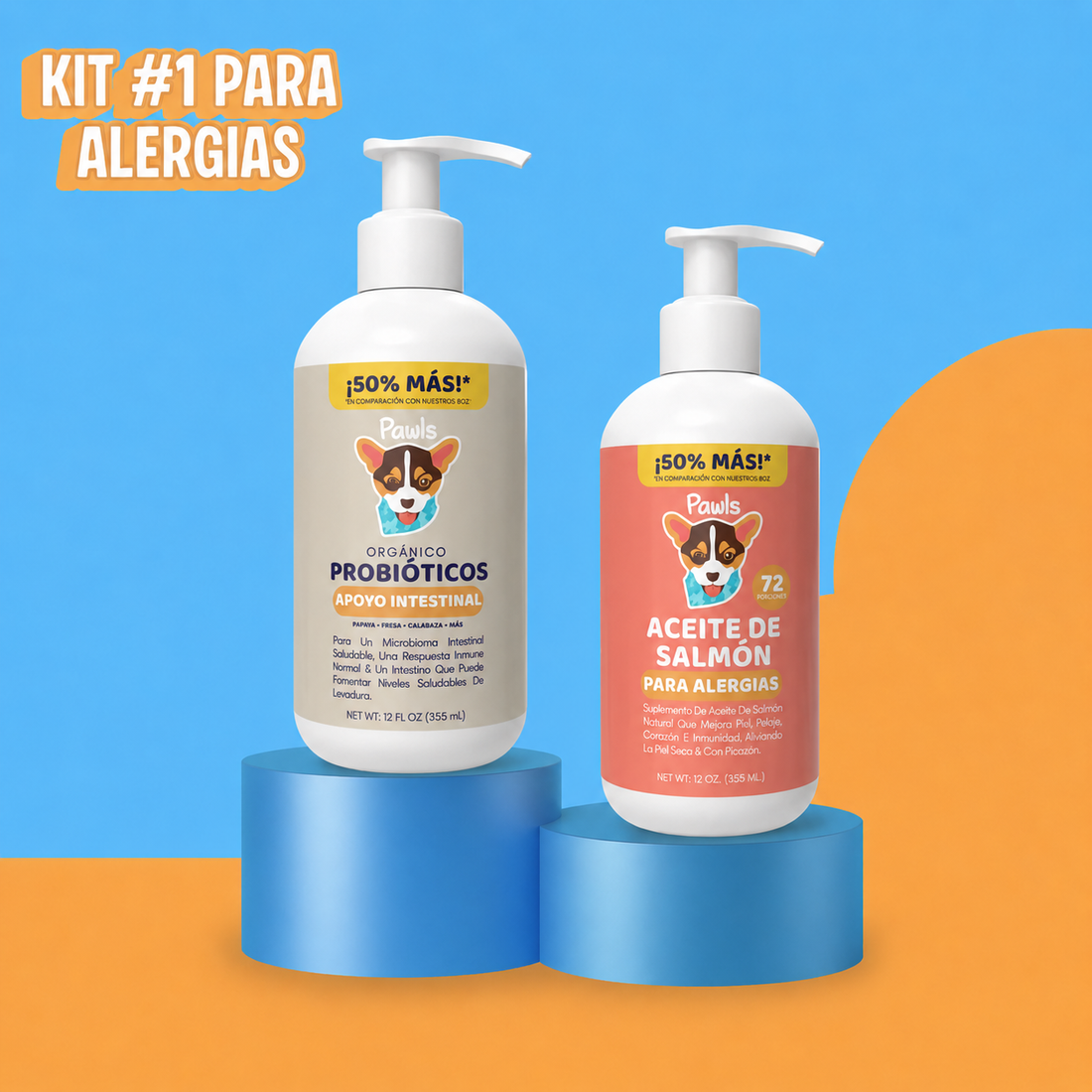 Kit Natural: Para Piel, Pelaje y Digestión de tu Mascota
