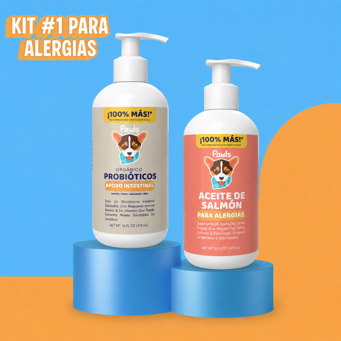 Kit Natural: Para Piel, Pelaje y Digestión de tu Mascota