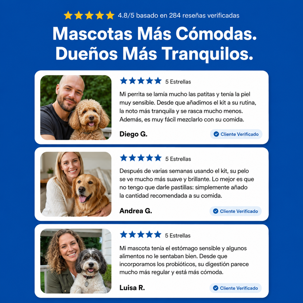 Kit Natural: Para Piel, Pelaje y Digestión de tu Mascota