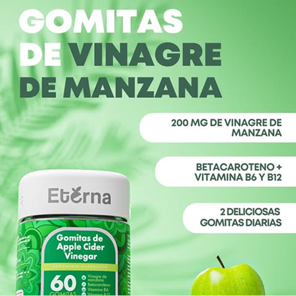 Gomitas de Vinagre de Manzana