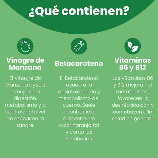 Gomitas de Vinagre de Manzana